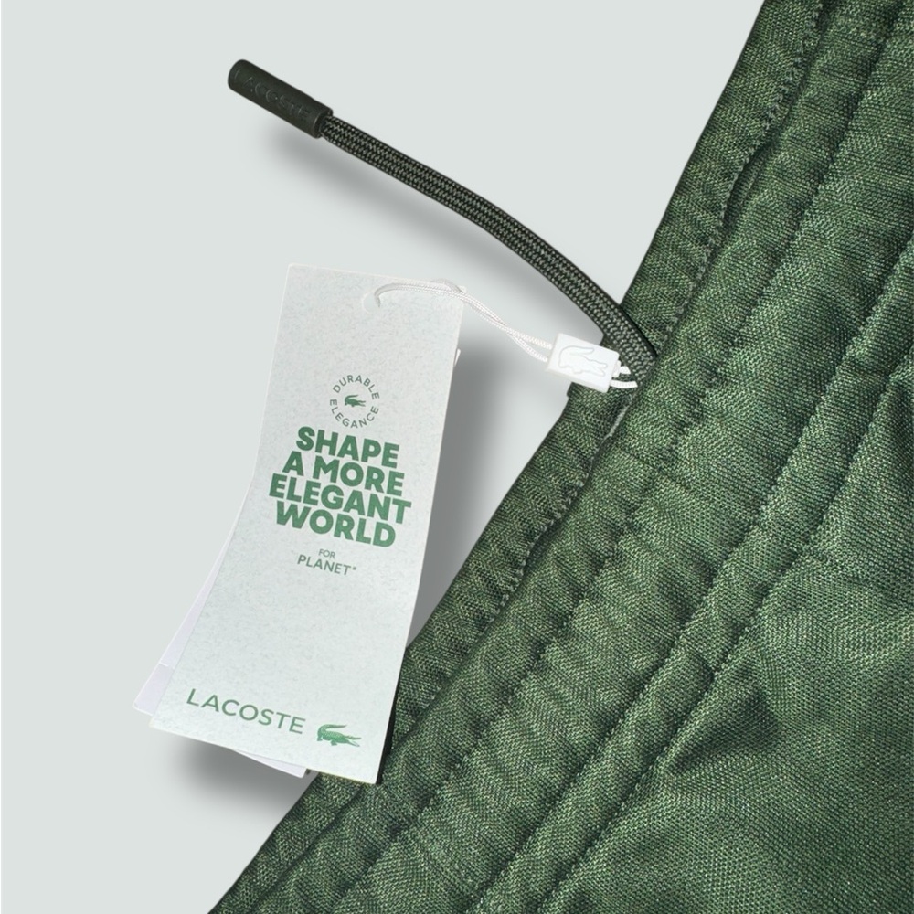 New! Lacoste Men's Paris Piqué Sweatpants (Small) - Picture 4 of 6